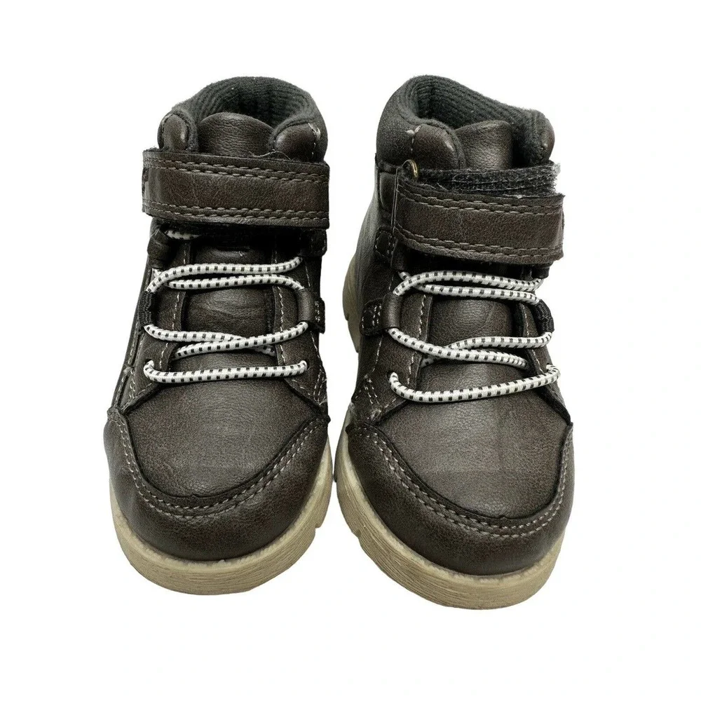 OshKosh B'Gosh‎ Boy's Banyan Fashion Boot, Grey, 5M Toddler